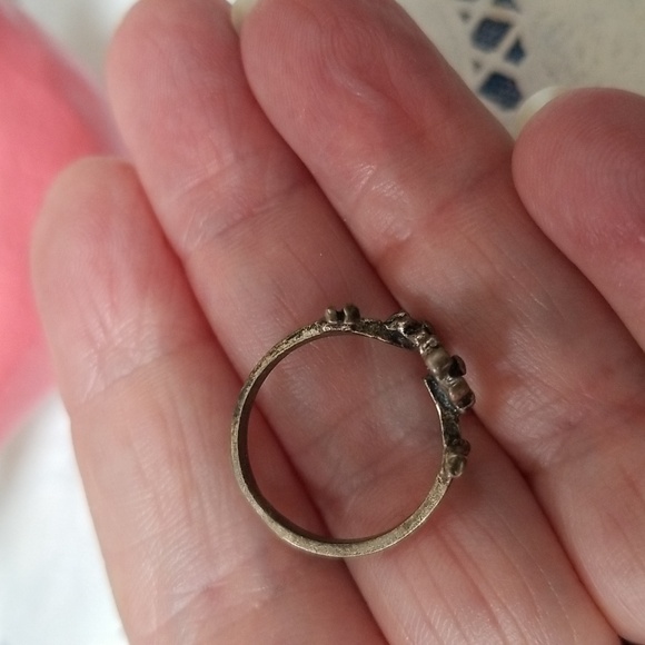 🖤VINTAGE FLORAL RING - Picture 5 of 6